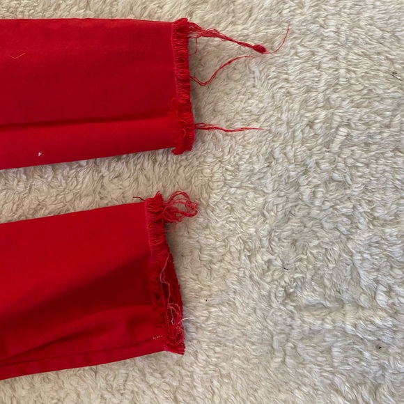 Garage Red high waist Jeggings 0 - Picture 3 of 6